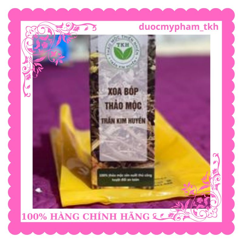 Rượu Xoa Bóp Xương Khớp Thảo Mộc Trần Kim Huyền Giúp Giảm Đau Mỏi tê buốt chân tay, giảm mề đay hiểu quả chai 500Ml