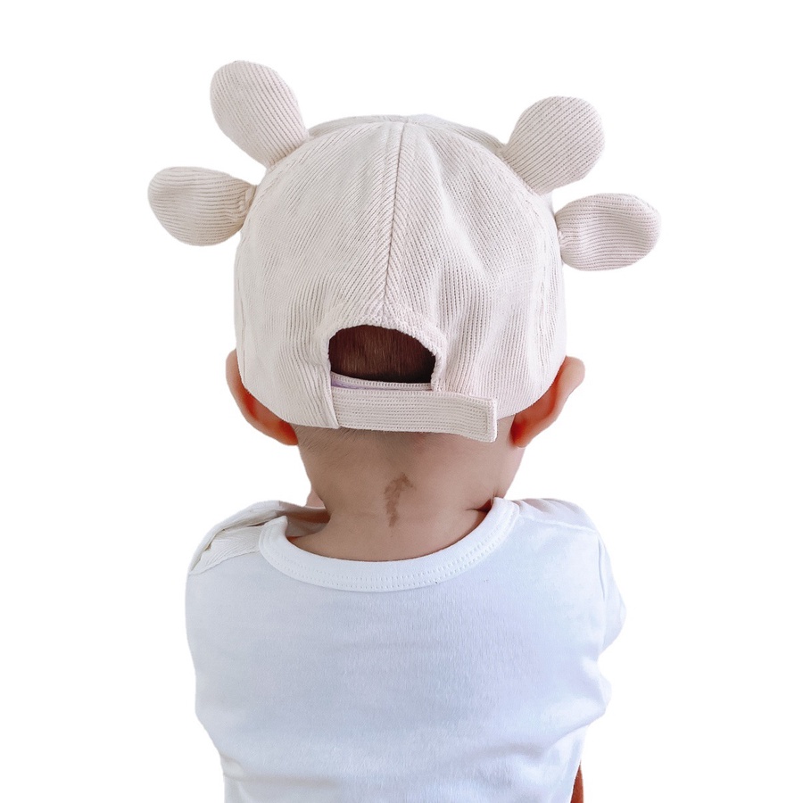 Mũ lưỡi trai mềm mại Nón cho bé trai bé gái từ 4 tháng tới 2 tuổi Có thể điều chỉnh kích cỡ MH01