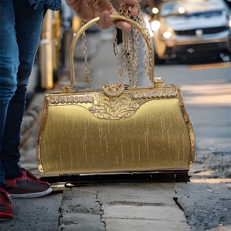 Túi Đầm Đeo Vai Hàng Cao Cấp Túi Đựng Vừa Điện THoại Lớn Thích Hợp Mang Đi Tiệc Đi Chơi Làm Quà Tặng Cao Cấp