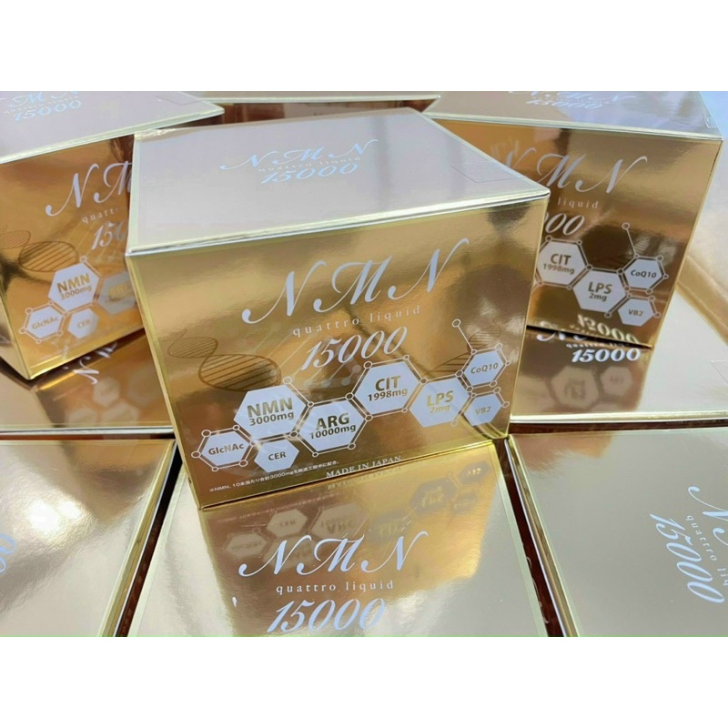 Nước uống NMN Quattro Liquid 15000 Nhật Bản