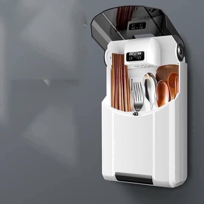Ống Đựng Đũa Cao Cấp Tự Sấy Khô, Khử Trùng, Diệt Khuẩn Bằng Tia UV