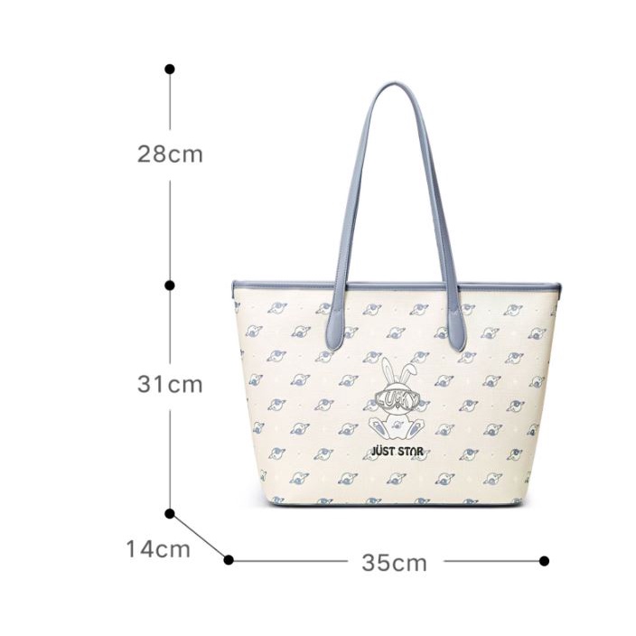 Túi Tote Bag nữ thời trang Just Star ViAnh Store size to đi làm đi học đi chơi 172986