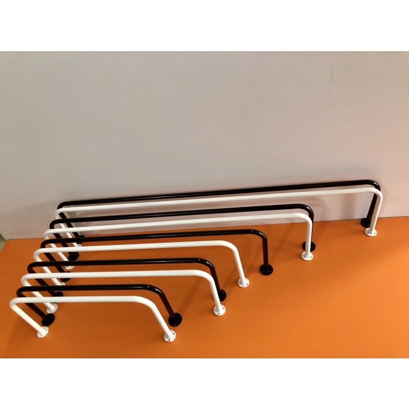 Thanh U treo quần áo dài 60cm - 80cm - 1m - 1,2m -1,5m( tặng vít và tắc kê nhựa)