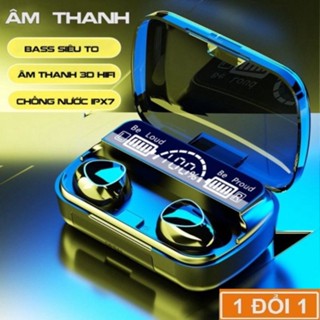 [ GIẢM GIÁ SOCK ] Tai Nghe Không Dây Bluetooth M10 Pro Mạnh Mẽ Âm Thanh To Rõ Pin Trâu Màn Hình Led Gaming, Chống Nước