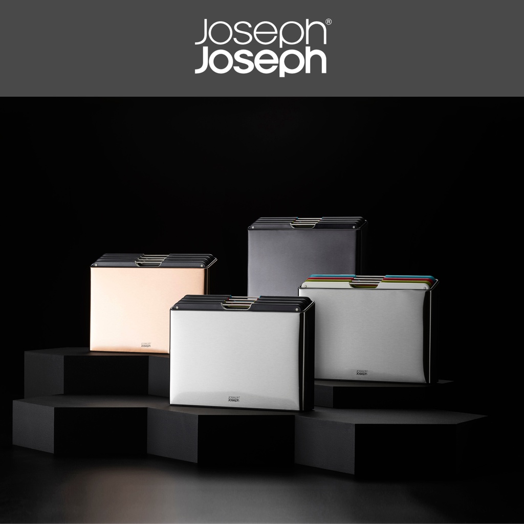 Bộ thớt 4 cái cao cấp Joseph Joseph Folio™ Steel Makers Collection (thiết kế độc quyền)