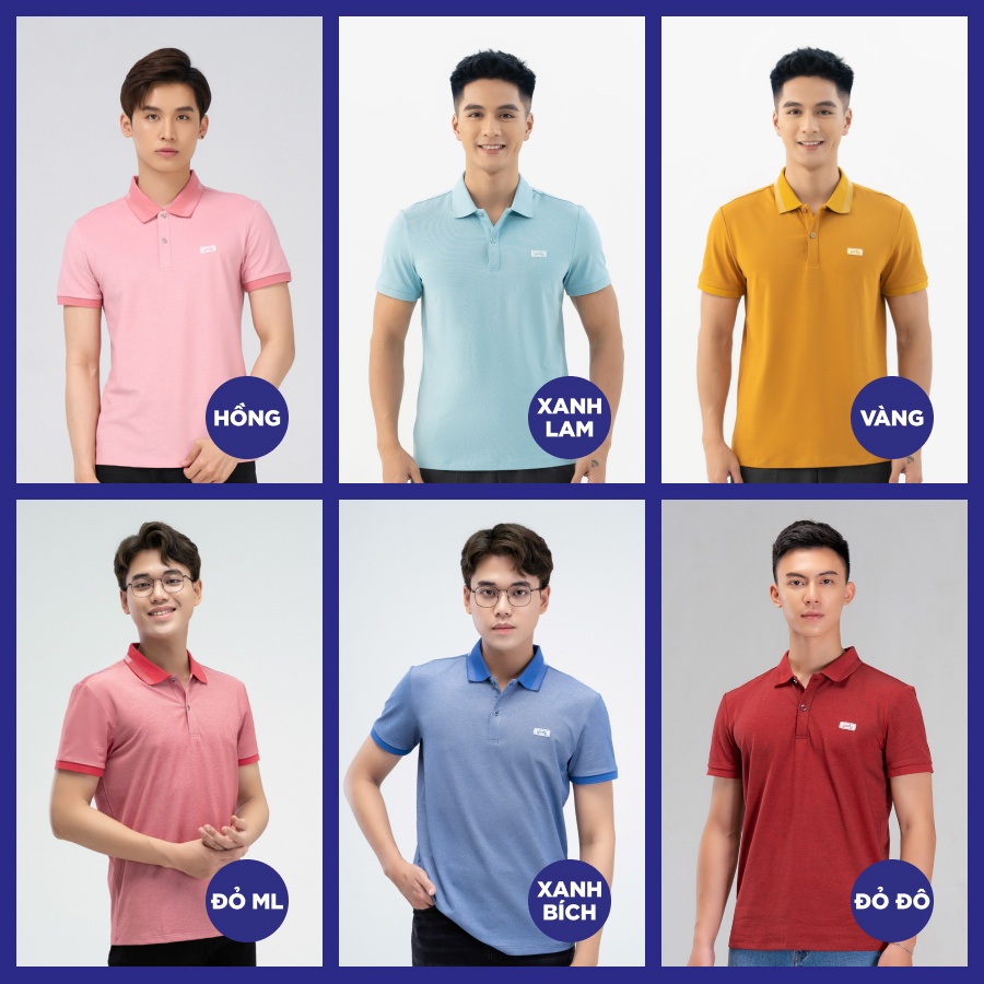 Áo thun polo nam YODY cổ bẻ vải cotton cao cấp thoáng mát có bigsize APM3299