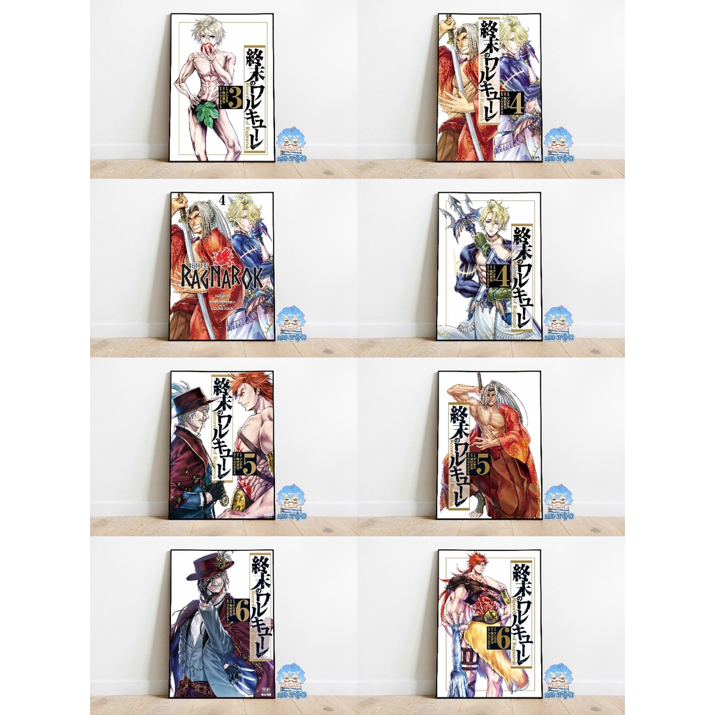 TRANH POSTER A3 ANIME MANGA RECORD OF RAGNAROK (2) CHẤT LIỆU GIẤY CAO CẤP - 2D TỘC SHOP
