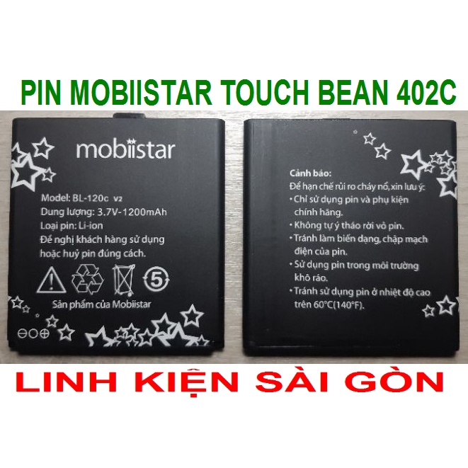 PIN MOBIISTAR TOUCH BEAN 402C
