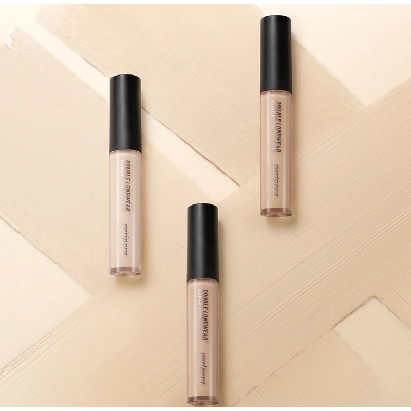 Kem Che Khuyết Điểm Peripera Double Longwear Cover Concealer 5.5g-03 Classic Sand