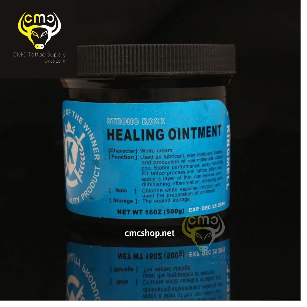 Kem dưỡng xăm hình Vaseline Healing Kingmell 500g chính hãng CMC Tattoo Supply