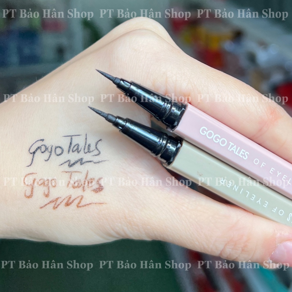 KẺ MẮT NƯỚC GOGO TALES MÀU NÂU-ĐEN