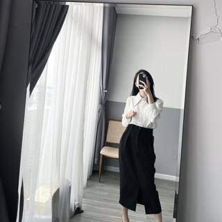 CHÂN VÁY XẺ TRƯỚC