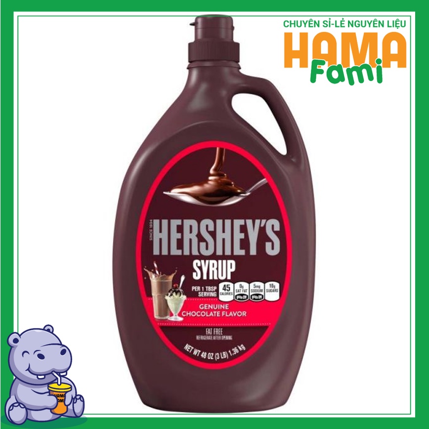 Sốt HERSHEY S chai lớn 1,3kg USA vị SOCOLA