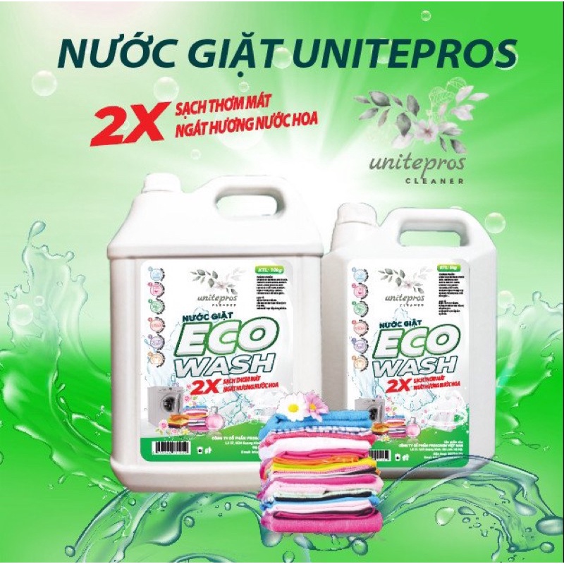 Nước  Giặt Quần Áo Unitepros EcoWash