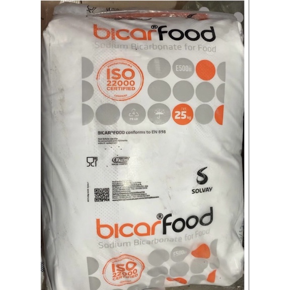 Baking soda - Bột Baking soda - NaHCO3 - 1kg Hàng Chiết Lẻ Từ Bao 25kg - Xuất xứ Ý - Thái Lan.