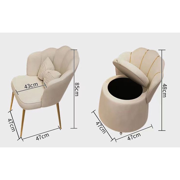 Bàn trang điểm phong cách Bắc Âu Cao cấp 🌸FREE SHIP 🌸 Gương Mây, Sạc Không Dây USB, Tích hợp loa Bluetooth Stereo BP23LD | BigBuy360 - bigbuy360.vn