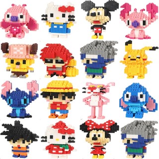 Mô hình lego mini các nhân vật hoạt hình