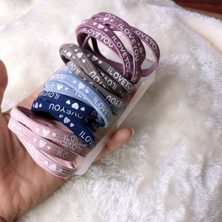 Dây cột tóc co dãn nhiều màu