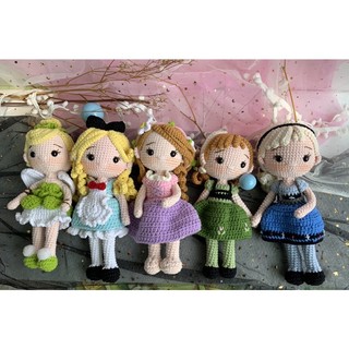 Búp bê bằng len, thú bông handmade