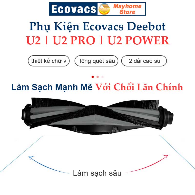 Phụ Kiện Robot Ecovacs Deebot U2 Pro | U2 Power | U2 | BigBuy360 - bigbuy360.vn