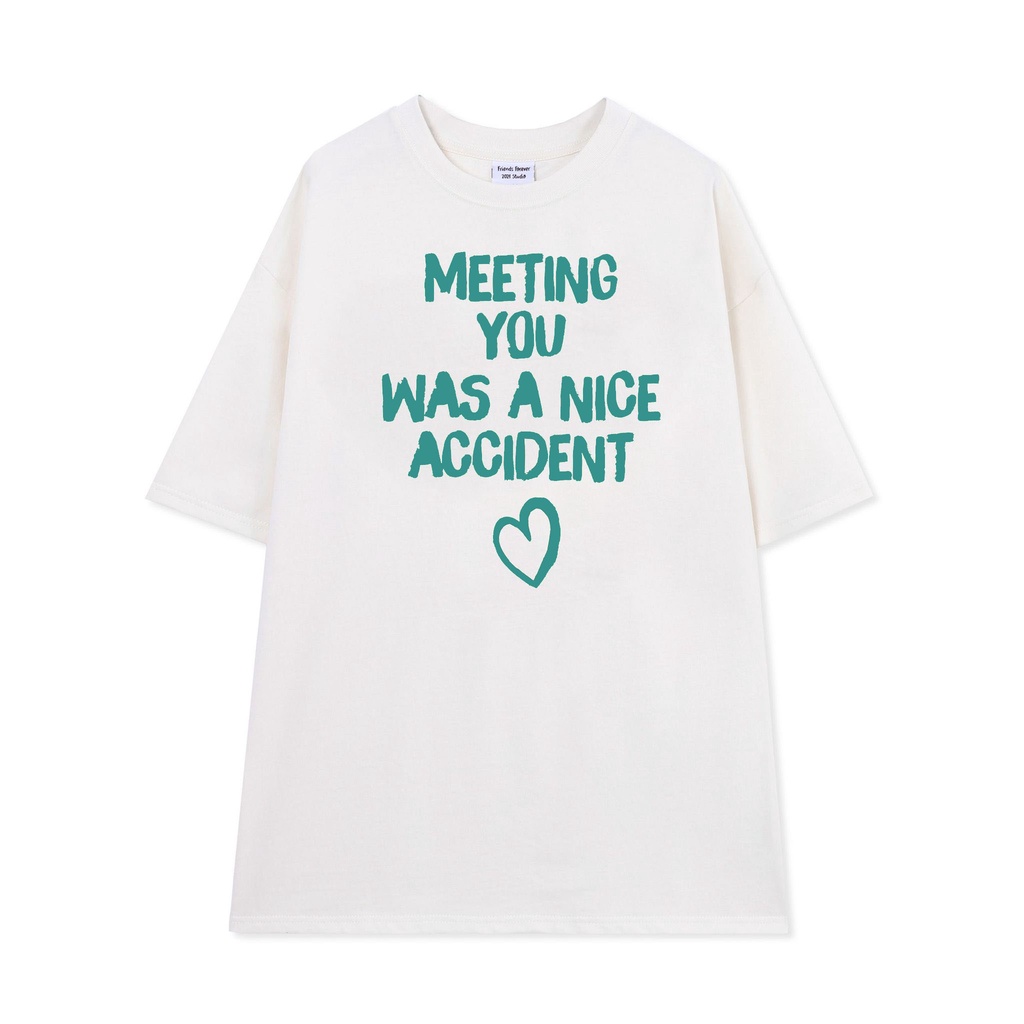 ÁO THUN FF FORM RỘNG MEETING YOU TEE, VẢI THUN 2 CHIỀU COTTON 250GSM