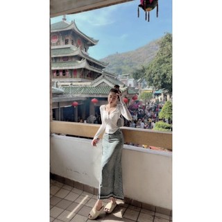 ÁO THUN TAY DÀI FROM ÔM TÔN DÁNG