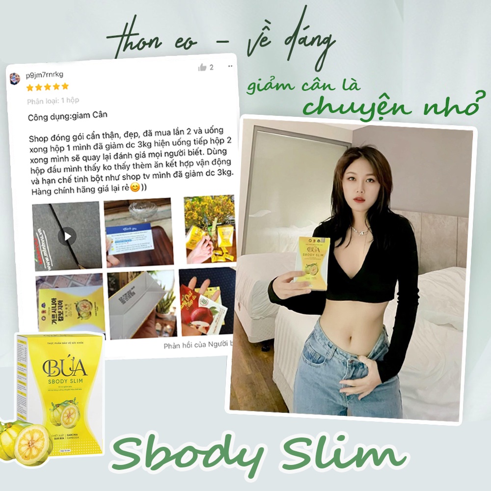 Kẹo BỨA giảm cân Chính Hãng Kẹo Giảm Cân Giảm Mỡ Bụng Nhanh An Toàn