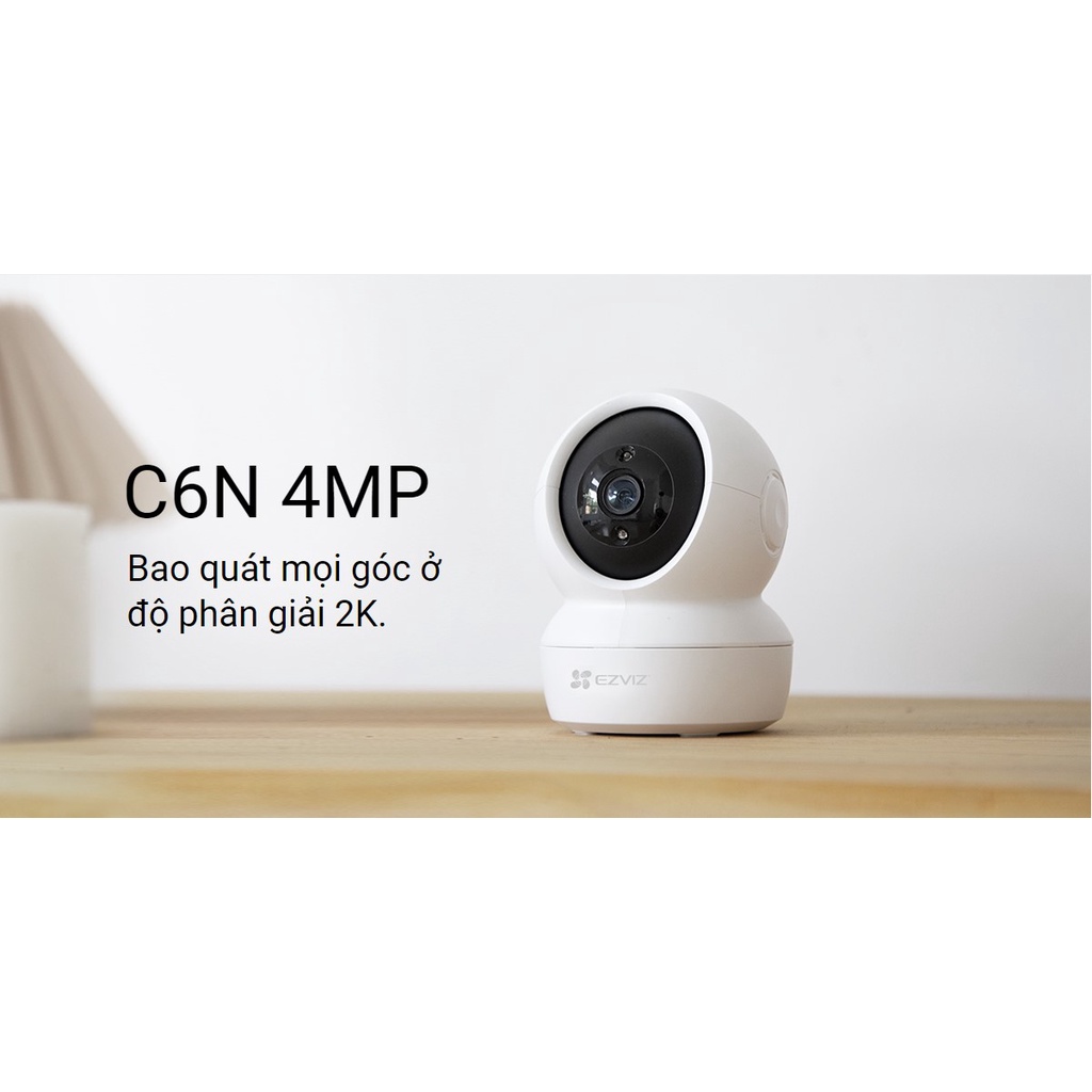Camera IP Wifi quay quét thông minh EZVIZ C6N 4MP