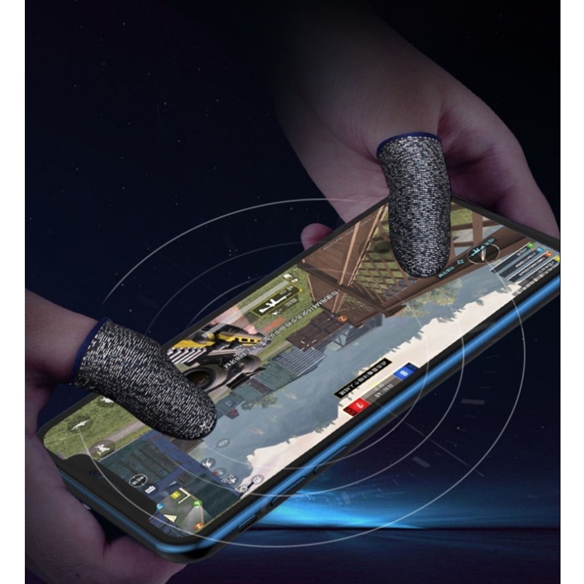 Bao Tay Chơi Game freefire, Pubg, Liên Quân Găng tay chơi game Chống Mồ Hôi, Siêu Nhạy,Co Giãn Cực Tốt Chính hãng
