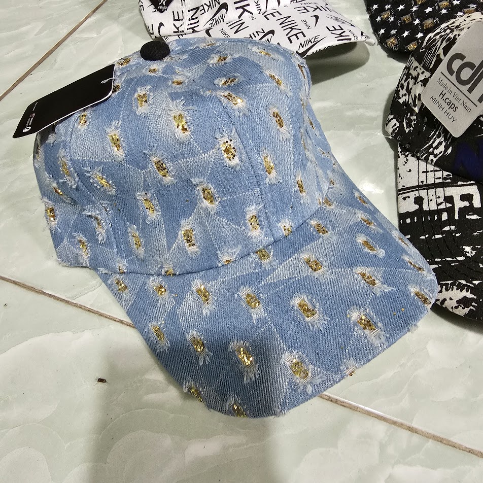 Nón kết lộn xộn 7 màu cho nữ