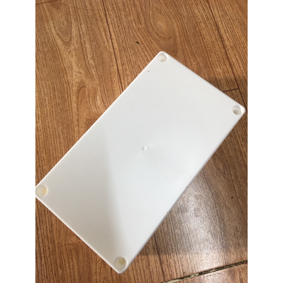 Hộp 160x90x60mm kèm ốc vít và ron cao su chống nước - Hộp nhựa đựng mạch điện tử.