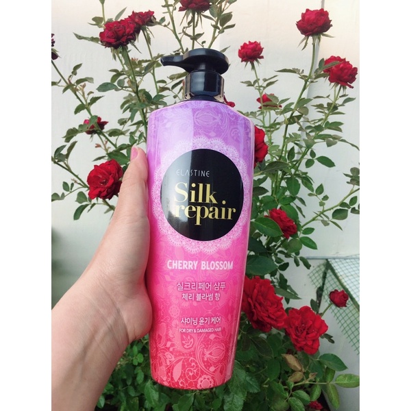 Dầu gội chăm sóc tóc Hoa Anh Đào/OLiu Silk Repair 550ml