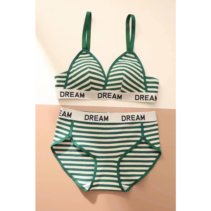 Áo lót nữ, bộ bikini Miyours Fashion & More BK616 cotton không gọng đệm mỏng nhẹ nhàng, thoải mái