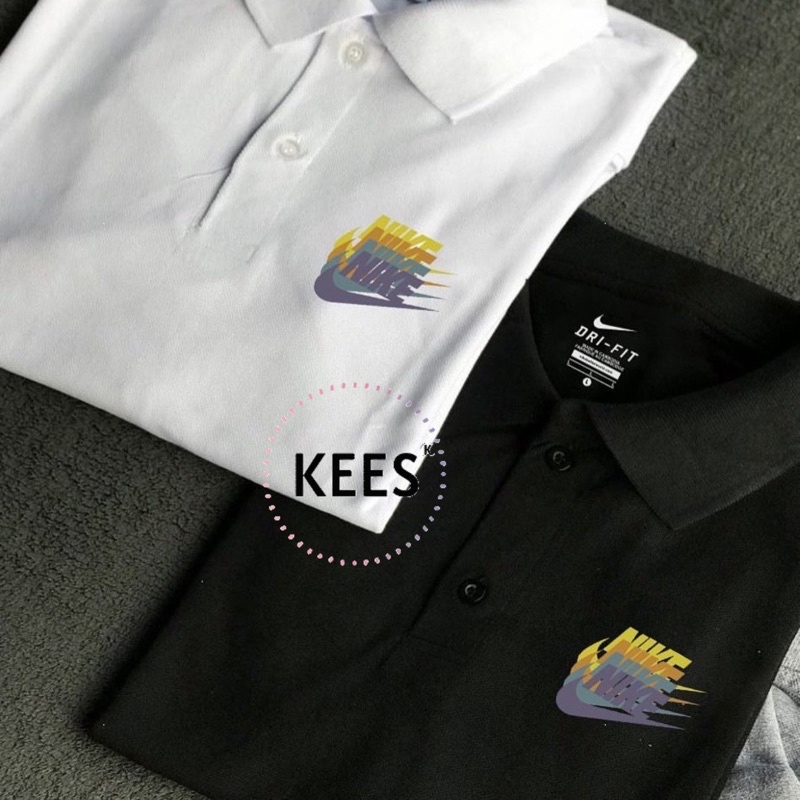 Áo Polo Nike Basic Cổ Bẻ Nam Nữ Chất Vải Cotton Da Cá Sấu Full Cao Cấp