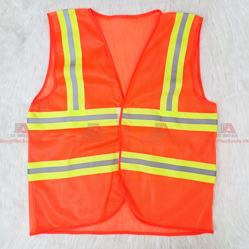 Áo Lưới Phản Quang 3M Nhiều Màu - Áo Lưới Gile Chuyên Sử Dụng Cho Công Nhân, Kỹ Sư, Dân Đi Phượt Các Loại