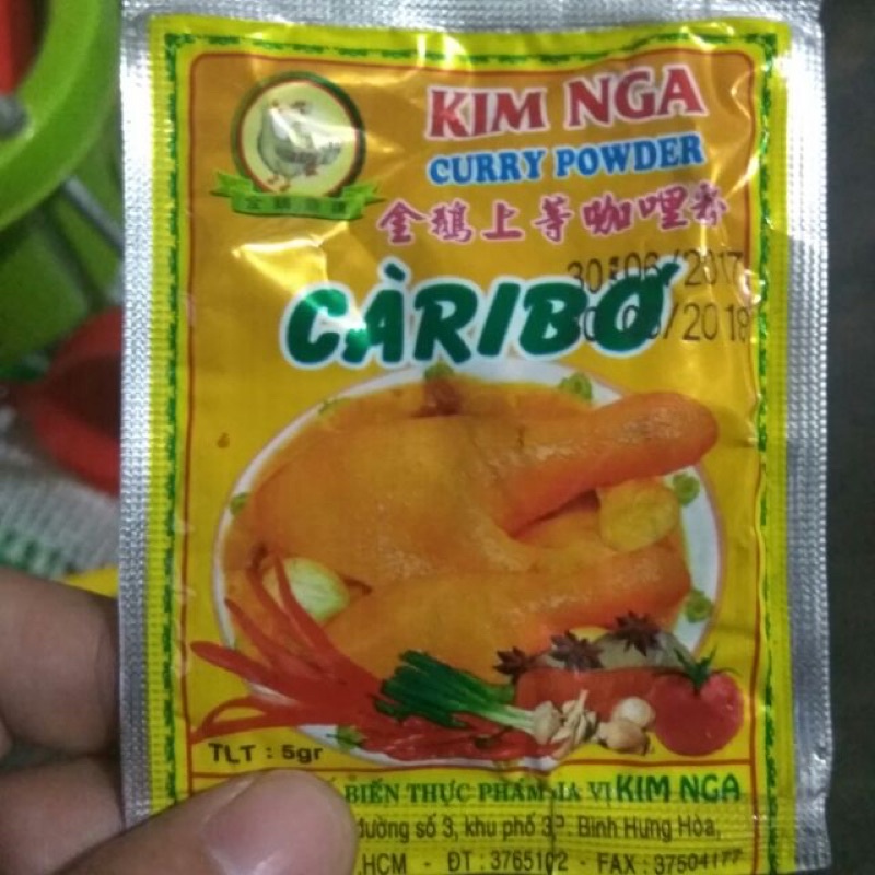 COMBO 2 gói cà ri bơ 5gram