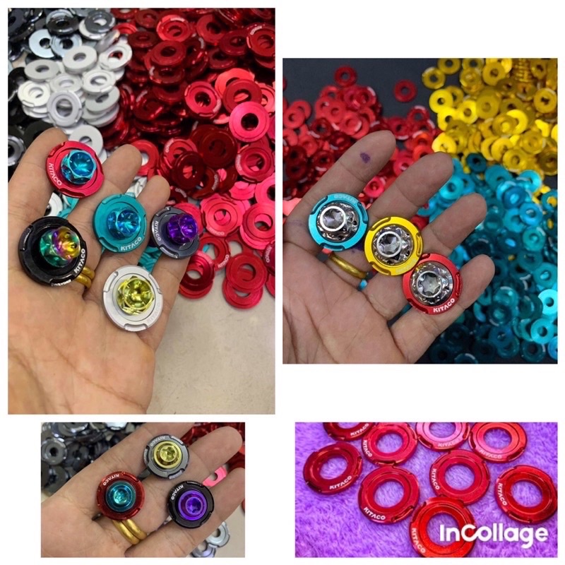 Long đền Nhôm 6li,8li Gắn Dàn Áo Tay Sách Wave Drem…