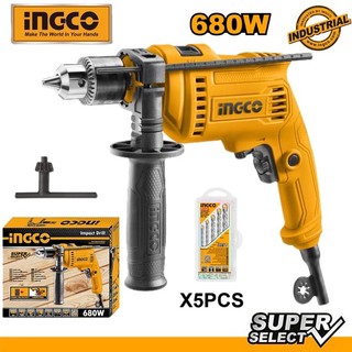 Máy khoan búa ingco 680w id6808e