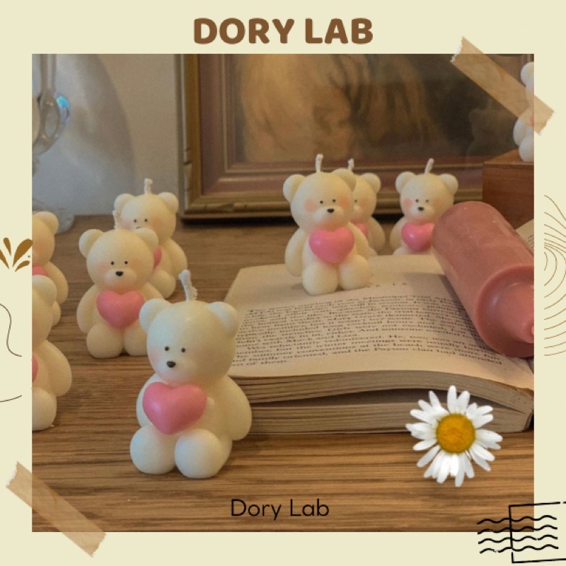 Nến Thơm Gấu Con Dễ Thương - Dory Lab