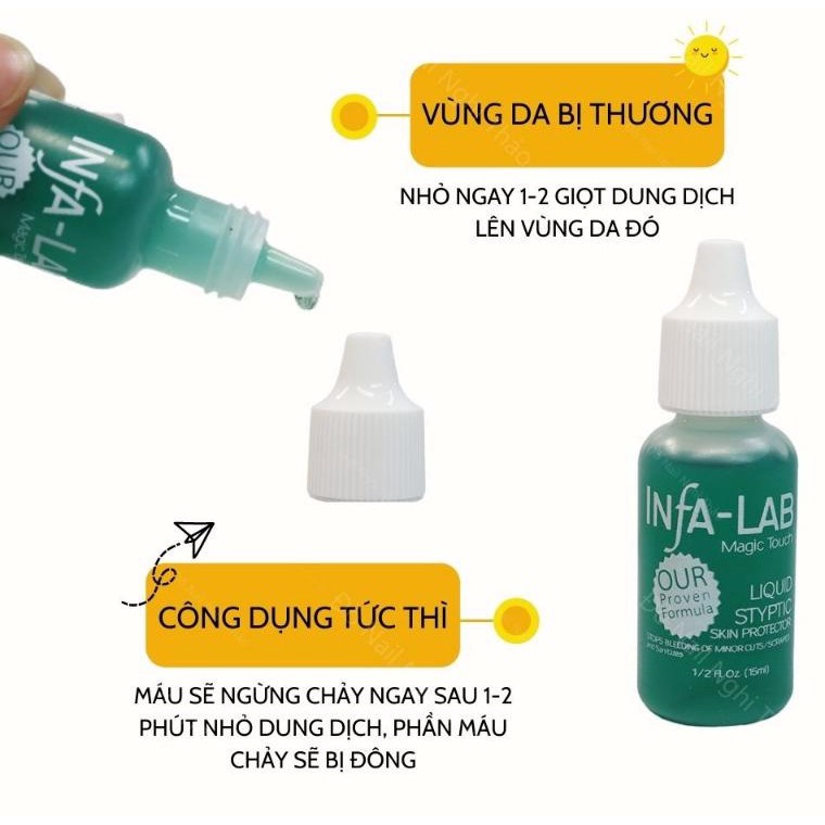 Dung dịch cầm máu nail 15ml