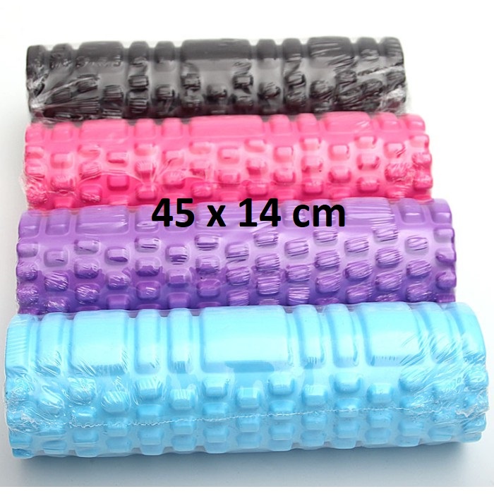 Con Lăn Foam Roller Massage Cơ Thể  Giãn Cơ Gym Fitness Yoga Txsport Cao Su Tự Nhiên An Toàn