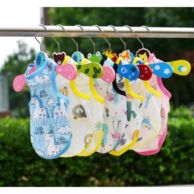 Áo lưới ba lỗ mùa hè cho chó mèo siêu xinh mát mẻ