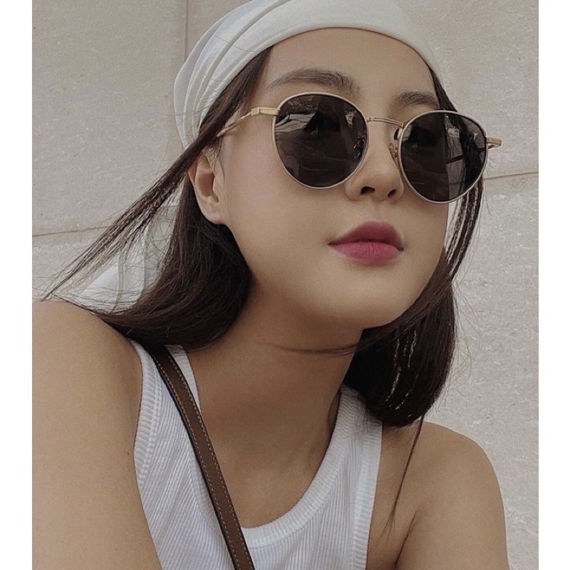 Kính râm form tròn retro unisex - retro glasses