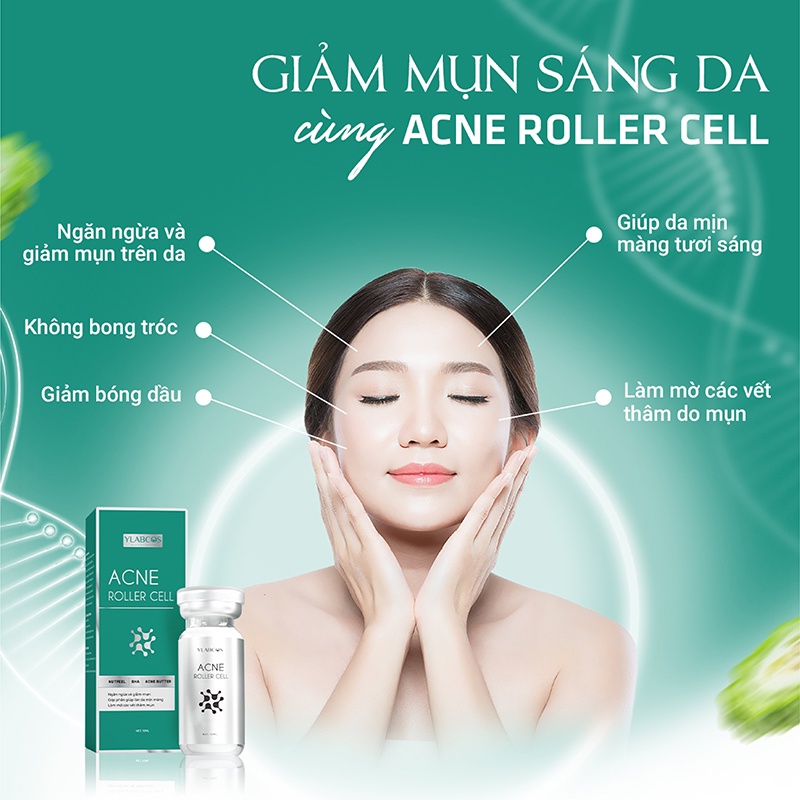 Tinh chất mụn lăn ACNE ROLLER CELL thương hiệu Dr.lacir dung tích 10ml