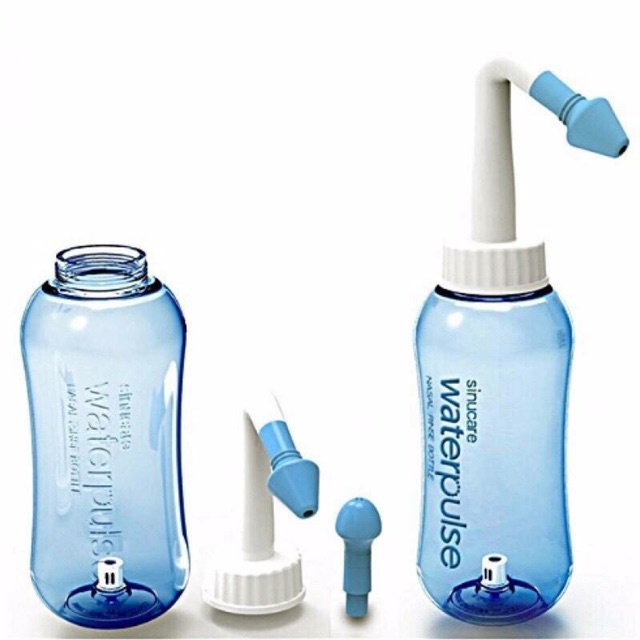 Bình rửa mũi cải tiến - Water Pulse ® -  Giúp Làm Sạch Khoang Mũi, Loại Bỏ Bụi Bẩn