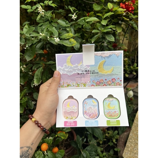 Sét 3 Hộp Nước Hoa Sáp Median Mẫu Mới