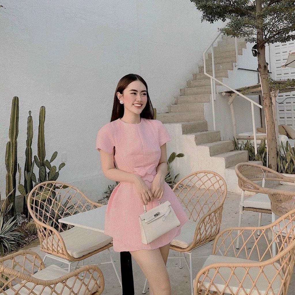 Sét Peplum Phối Nơ Sang Chảnh Đi Tiệc Bigsize Quỳnh Anh Từ 50kg Đến 100kg (M/L/XL/XXL)