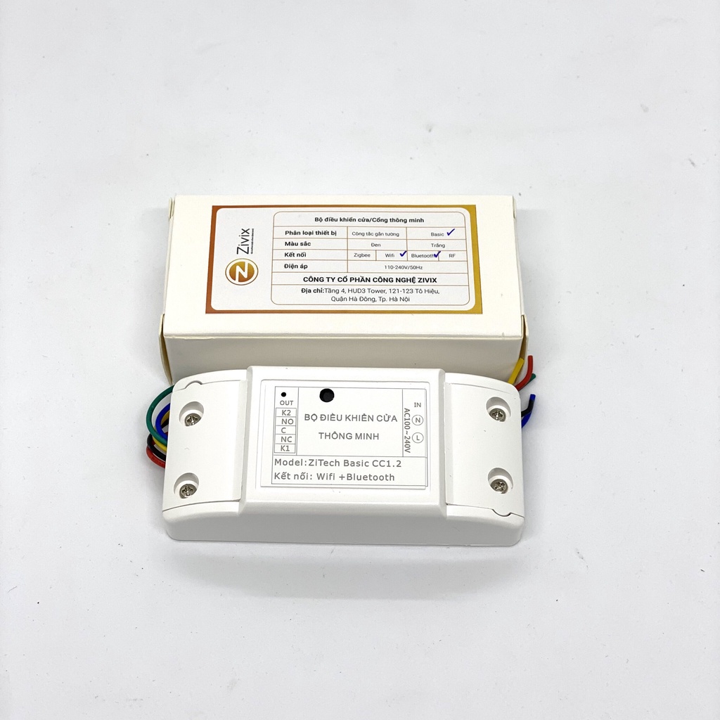 Công Tắc Điều Khiển Cửa Cuốn/ Cổng Tự Động ZITECH BASIC CC1.2