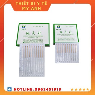 Kim châm cứu tony- kim châm cứu vô trùng- dạng vỉ