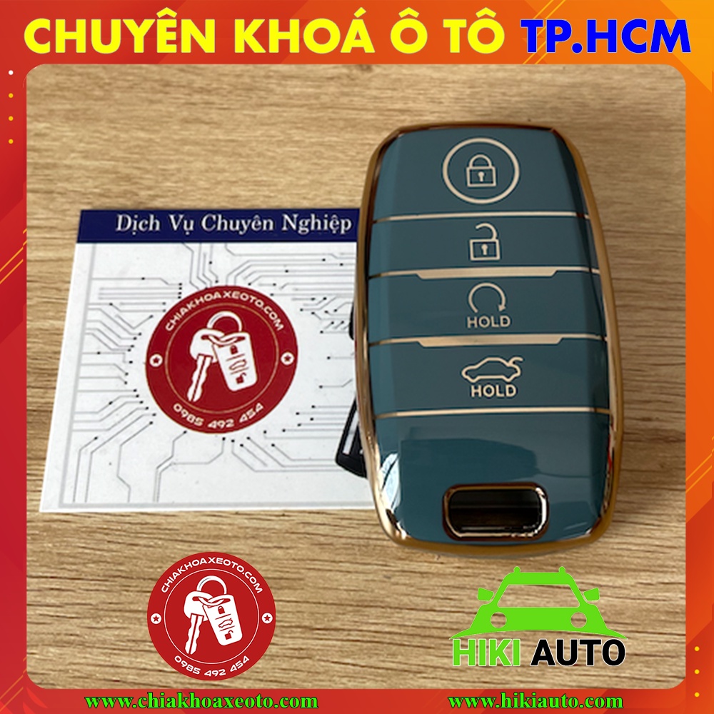 Ốp chìa khoá Kia Sonet Seltos bằng TPU bảo vệ chìa khoá nhìn sang trọng phong cách thời trang mới
